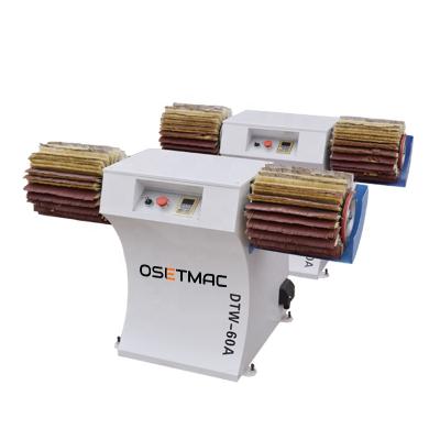 China Buffet DTW-60A OSETMAC Two Rollers Manual Brush Sanding Machine For MDF Plywood Wood Polish for sale