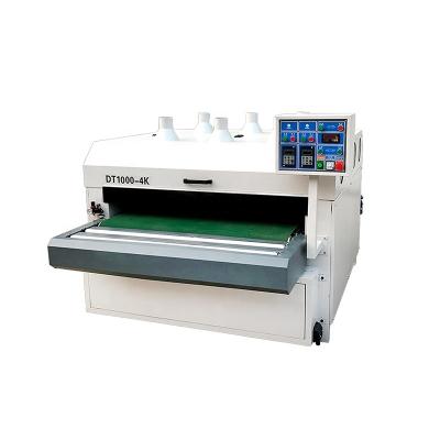 China Building Material Shops OSETMAC MDF Panel Heavy Duty Automatic Woodworking Brush Sanding Machine DT1000-4K for sale