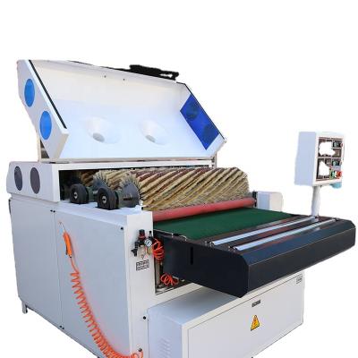 China Building Material Stores OSETMAC Woodworking Auto Brush Sanding Machine DT1000-4K for Veneer Grinding Solid Wood Sanding for sale