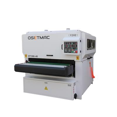 China Building Material Shop OSETMAC Automatic Brush Sanding Machine with 6 Units for MDF Sanding for sale