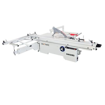 China OSETMAC Horizontal Electric Lifting Sliding Table Saw MJ6132BD for Panel Cutting for sale