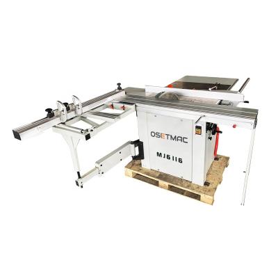 China OSETMAC Precision Sliding Table Saw Horizontal Woodworking Panel Wood Based Panel Saw For Furniture Making Home Use for sale