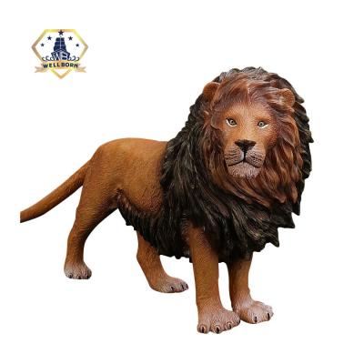 China Eco-friendly DIY Toy Plastic PVC Material Wild Animal Toy PVC Material Wild Animal Toy for sale