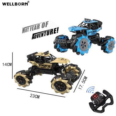 China Hot Kids RC Hobby Kids Indoor Outdoor Toys 1/16 Double Sided Lightweight Remote Control Car With Rechargeable Battery for sale