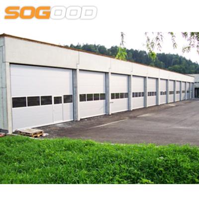 China 14x14 Automatic Industrial Garage Doors Automatic Manual Chain Drive for sale