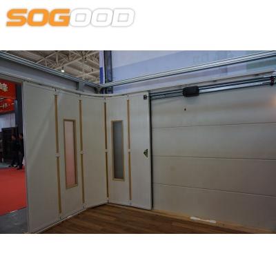 China Modern High Performance Sliding Side Opening Garage Door for sale