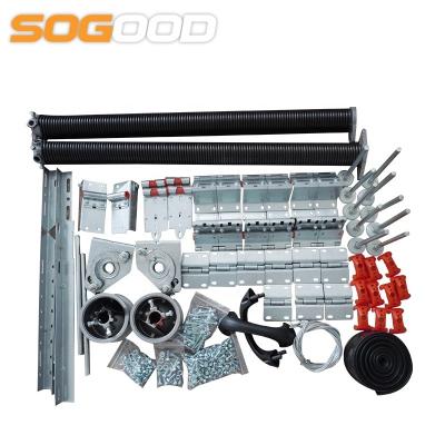 China Modern Automatic Sectional Garage Door Kits for sale