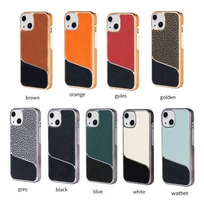 China 360 Full Cover Shockproof Protective Phone Cover Shockproof Case For iPhone 13 13 Pro Luxury PU Back Cover For iPhone 13 Pro Max for sale