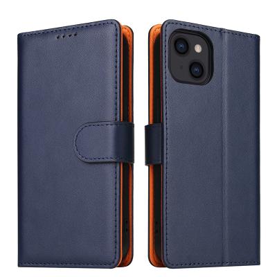 China Customized PU Leather Phone Case Card Holder Wallet Cell Phone Shockproof Leather Case for iphone 13 13 pro 13 pro max for sale