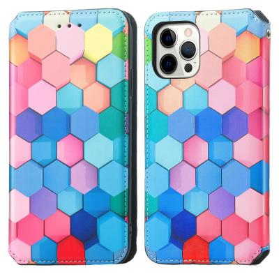 China 2020 Best Quality Shockproof Flip Leather Phone Cover For iPhone Se Magnet Phone Case For iPhone 12 13 Pro Max for sale