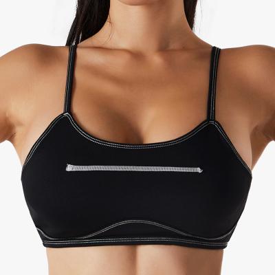 China New Style Breathable High Quality Women Sexy Workout Apparel Gym Fitness Push Up Yoga Sports Bras for sale