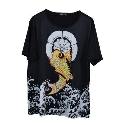 China New high quality oversized anti-shrink sports T-shirt men printed casual clothes men for sale