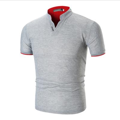 China Men's Cotton High Quality Polyester Plain Polo T-Shirt Anti-Shrink for sale