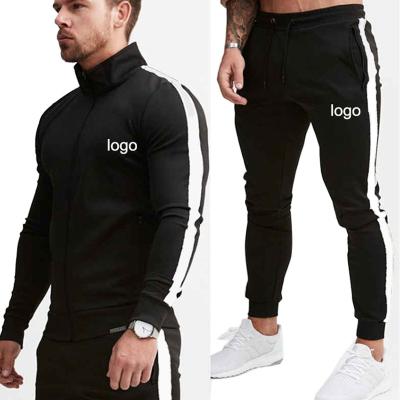 China Custom Mens Gym Hoody Sweatsuit Man Tracksuit Breathable Hoodies Tracksuits Wholesale Training Tracksuits 2 Piece Sets for sale