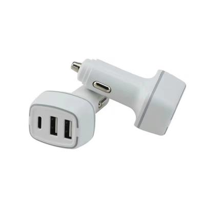 China QC3.0/PD Charging Speed ​​36W Left Fast Forward The Industry Factory Price Car Charger For Laptops for sale