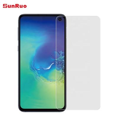 China Mobile phone easy install 0.26mm S10e tempered glass screen protector for S10 Samsung S10e screen protector film with applicator for sale