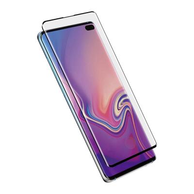 China Unique Anti-scratch Solution to Ultrasonic Fingerprint Recognition Tempered Glass Screen Protector for S10+ for sale