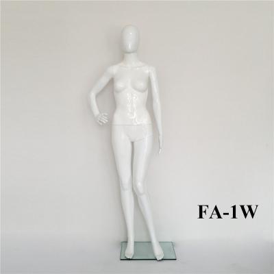 China Wholesale Size Women White Adult Plastic Female Shiny Body Cheap Plus Size Full Body Dressing Posing Mannequins for sale