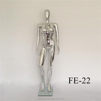 China Plus Size No Face Inflatable Ribbon Shiny Plastic Sexy Female Mannequin Factory Wholesale FE-22 for sale