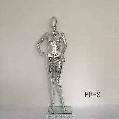 China Wholesale Maternity High Quality Nude Female Plastic Mirrored Mannequin No Face Ghost Mannequin For Dressing for sale