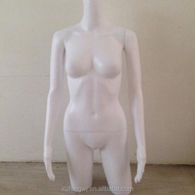 China Newest Design Low Price Inflatable Sexy Female Headless Half Body Naked Plastic Mannequin for sale