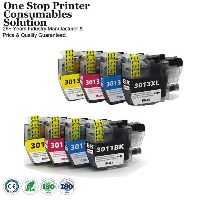 China COMPATIBLE INK-POWER LC3013 LC3011 LC 3011 Premium Compatible Color 3013 LC-3013 Inkjet Ink Cartridge For Brother MFC-j497DW Printer for sale