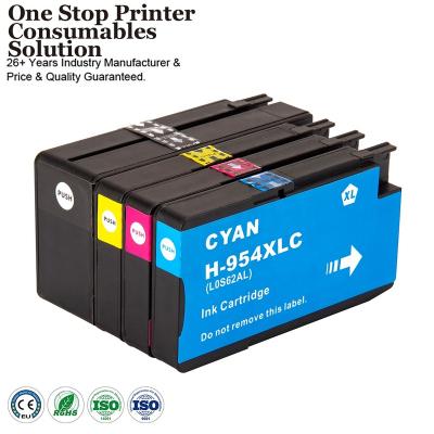 China COMPATIBLE INK-POWER 954 958 Premium Compatible XL 954XL 958XL Color Inkjet Ink Cartridge For HP954 For HP Officejet Pro 8730 7740 Printer for sale