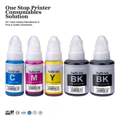 China GI 590 GI590 GI-590 INK-POWER Refill Water Based Premium Compatible Water Based Color Bulk Bottle Eco-friendly Ink For Canon PIXMA G1501 G2501 for sale