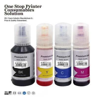 China INK-POWER 001 Premium Refill Water Based Eco-Friendly Color Bulk Bottle Compatible Ink For Epson L6160 L6170 L14150 for sale