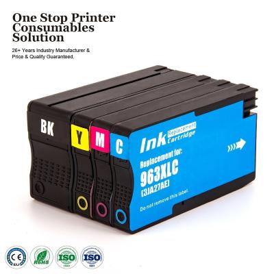 China INK-POWER Re-manufactured 963 967 XL 963XL 967XL Color Inkjet Premium Remanufactured Ink Cartridge For HP963 For HP Officejet Pro 8730 Printer for sale