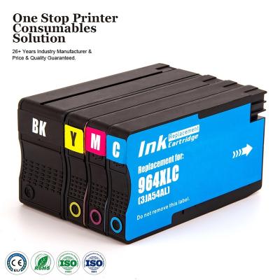 China INK-POWER 964XL 964 XL 968XL Remanufacted Premium Color Inkjet Re-manufactured Ink Cartridge For HP964 For HP Officejet Pro 9010 9020 Printer for sale