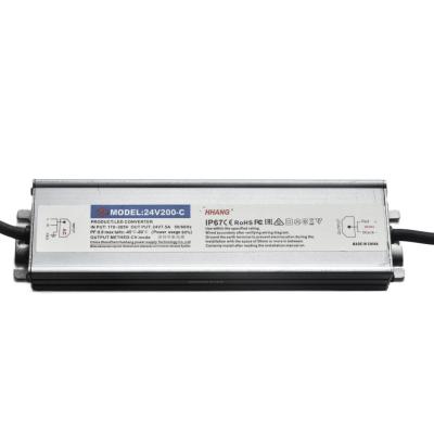 China Industrial advertising lights ip67 outdoor rainproof smps 12v/24v 150W led PSU switch power supply. of conductor 185*65*32mm for sale