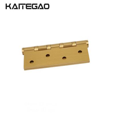 China Hot Selling Easy Installation Butterfly Hinges Ball Bearings 4*3 Four Door Hinges Steel Durable Wooden Door Hinge For Hotel Room for sale