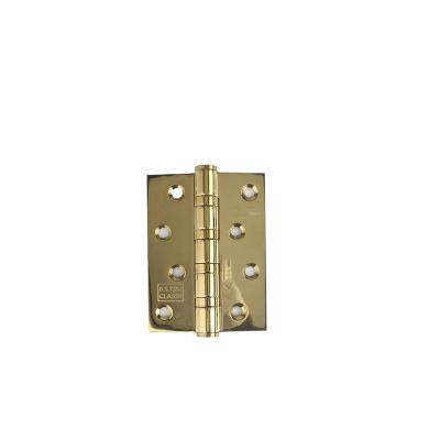 China Long Life Good Price Hinge Stainless Steel 4*3*3 With 4 Ball Bearings Door End Hinge Soft Close Customized Color For Apartment Design for sale