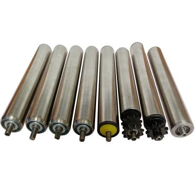 China Professional Conveyor Line Roller Manufacturer Industrial Conveyor Line Roller Steel Chrome Plated Stainless Conveyor Roller for sale