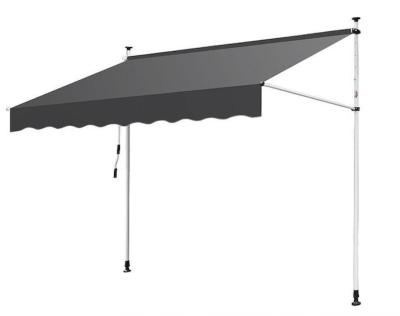 China QF-CW01KD 250*120CM Window Manual Balcony Awning Extendable Awnings for sale