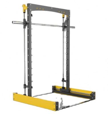 China Universal 3D Fly Smith Equipment Commercial Home Office Multi Functional Trainer Smith Machine For Gym Bird Gold for sale