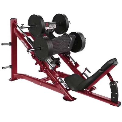 China Glory Hot Sale Strength Training Gym Equipment Eco-friendly Squat Machine Long Leg Press Linear Leg Press for sale