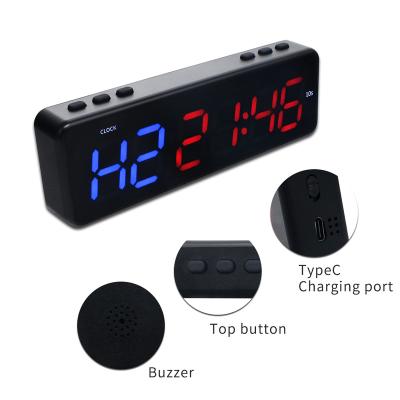 China Home/Gym/Hot Selling Magnetic Stopwatch Mini Sports Training Gym Fitness Gym Workout Timer Pocket Timer Sports LED Interpretation for sale