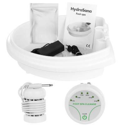 China Professional Personal Foot Ion Foot Detox Foot Bath Machine Ion Foot Bath SPA Cleansing Machine With Basin for sale