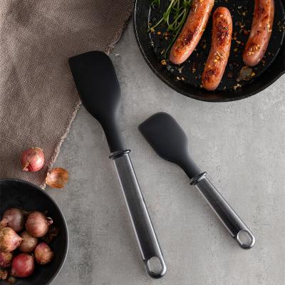 China Pinmoo Non-Stick Silicone Kitchen Cooking Tools Non-Stick Spatula Cooking Turner Kitchen Tools for sale