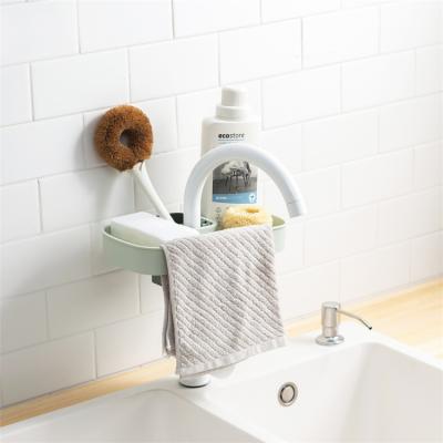 China Pinmoo Sustainable Household Lavatory Storage Stabilized Supplies Plastic Bilateral Table for sale