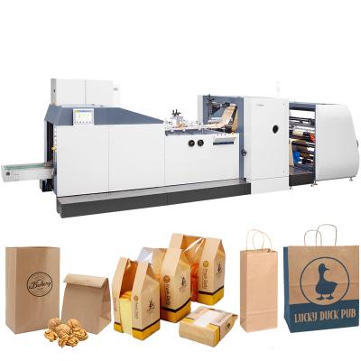 China ROKIN HOTELS BRAND china supplier professional small flat sticker paper white flat paper bag making machine for sale