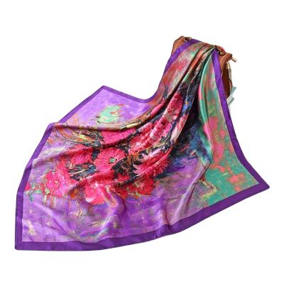 China New fashionable women's scarf factory price autumn spring all-match all-match ladies scarf with high quality for sale