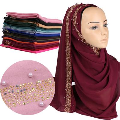 China Wholesale Fashionable Muffler Main Female Chiffon Wrap Shawl Ladies Shawl Women Scarf Simple Color Scarf for sale