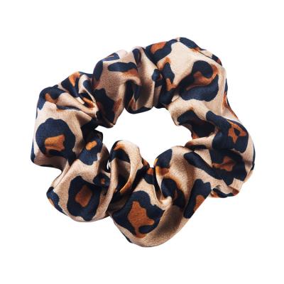 China High Quality Colorful Sublimated Floral Elastic Hair Bands Tie Band Fashionable Hair Dye Scrunchy Hair Scrunchies For Girls for sale