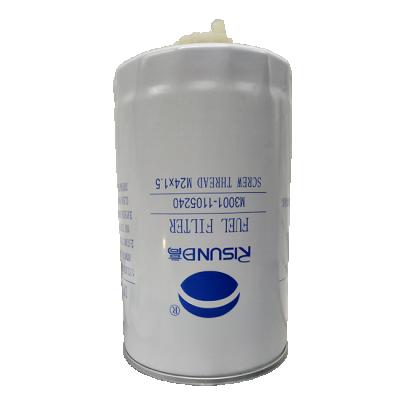 China Factory wholesale original M3001-1105240 filter diesel fuel filter for YC6108ZQB Dia.100x140mm for sale