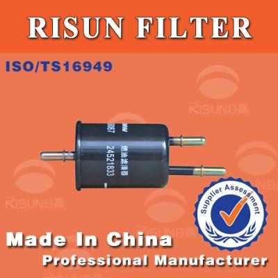 China Original OEM 24521833 fuel engine filtros parts automotive gasoline filter WULING car gasoline parts engine automotive filtration for sale