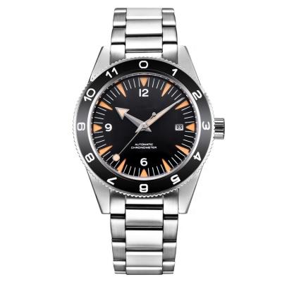 China Day/Date Automatic Watch Stainless Steel Customize Sterile Sapphire Men Automatic Mechanical Watch Diving for sale