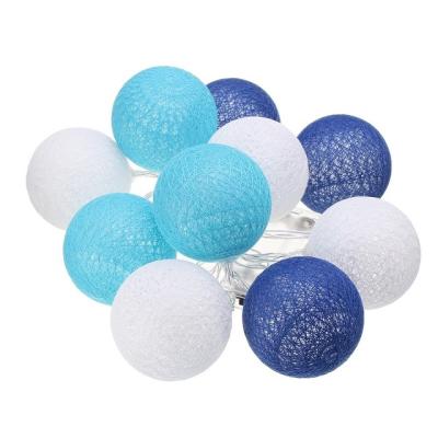 China Commercial Decorative Ball Lights Party Home Use Round Ball Led Lamps Cheap String Lights for sale